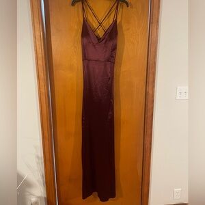 NWT Windsor Maxi Dress Maroon/Burgundy Size XL